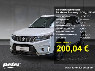 Suzuki Vitara 1.4 HYBRID Comfort Klimaautomatik Allwetter. Suzuki Vitara 1.4 HYBRID Comfort Klimaautomatik Allwetter