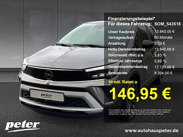 Opel Crossland 1.2 Turbo Elegance Klimaautomatik Sitzheizung. Opel Crossland 1.2 Turbo Elegance Klimaautomatik Sitzheizung