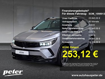 Opel Grandland 1.2 Turbo GS Line Automatik Alcantara Allwetter. Opel Grandland 1.2 Turbo GS Line Automatik Alcantara Allwetter