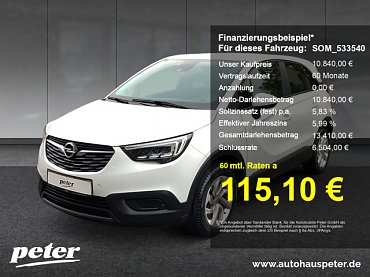Opel Crossland X 1.2 Turbo Edition Klima Sitzheizung 130PS. Opel Crossland X 1.2 Turbo Edition Klima Sitzheizung 130PS