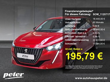 Peugeot 208 Allure Pack 100 EAT8 +Klima+SHZ+Kamera+. Peugeot 208 Allure Pack 100 EAT8 +Klima+SHZ+Kamera+