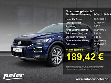 Volkswagen T-Roc 1.0 TSI IQ.DRIVE Climatronic Sitzheizung. Volkswagen T-Roc 1.0 TSI IQ.DRIVE Climatronic Sitzheizung