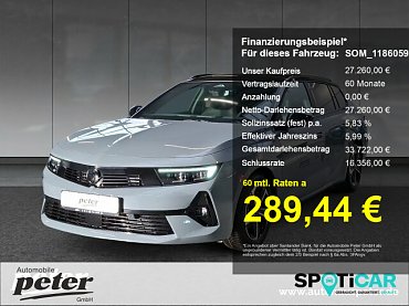 Opel Astra L ST 1.2 GS LED-Matrix Navi Allwetter (BG). Opel Astra L ST 1.2 GS LED-Matrix Navi Allwetter (BG)