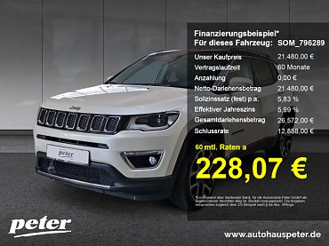 Jeep Compass Limited 4WD AHZV Navi Winterpaket. Jeep Compass Limited 4WD AHZV Navi Winterpaket