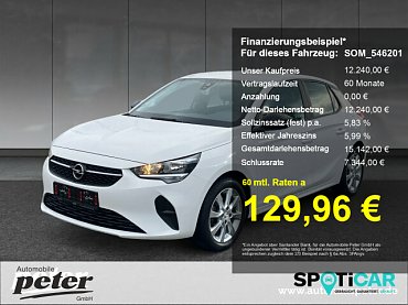 Opel Corsa F 1.2 Edition Klima Sitzheizung Allwetter. Opel Corsa F 1.2 Edition Klima Sitzheizung Allwetter